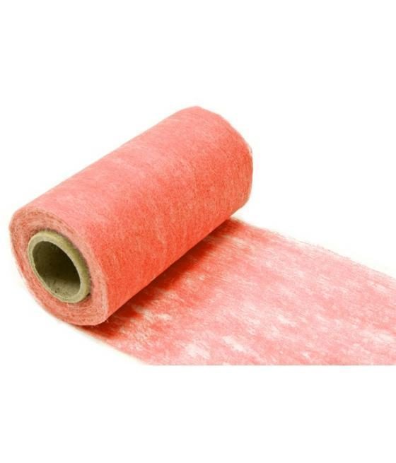 Intissé corail