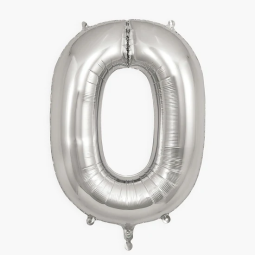 BALLON UNI METALLISE "0"...