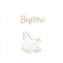 Duo déco de table baptême