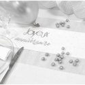 Chemin de table anniversaire métallisé – Joyeux Anniversaire