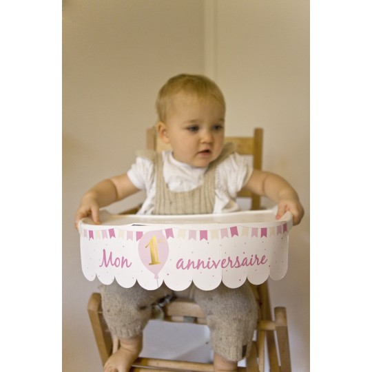 DECOR CHAISE HAUTE MON PREMIER ANNIVERSAIRE