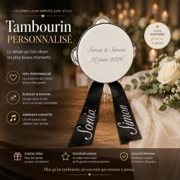 tambourin personnalisé