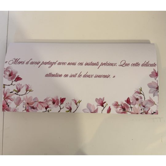 Pochette cadeau personnalisée