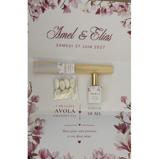 Pochette cadeau élégante pour invités – Mariage, baptême et événements