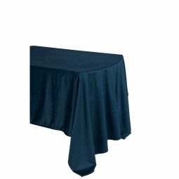 Nappe Velours Bleu Marine