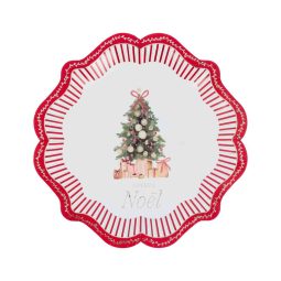 Assiettes "Joyeux Noël"