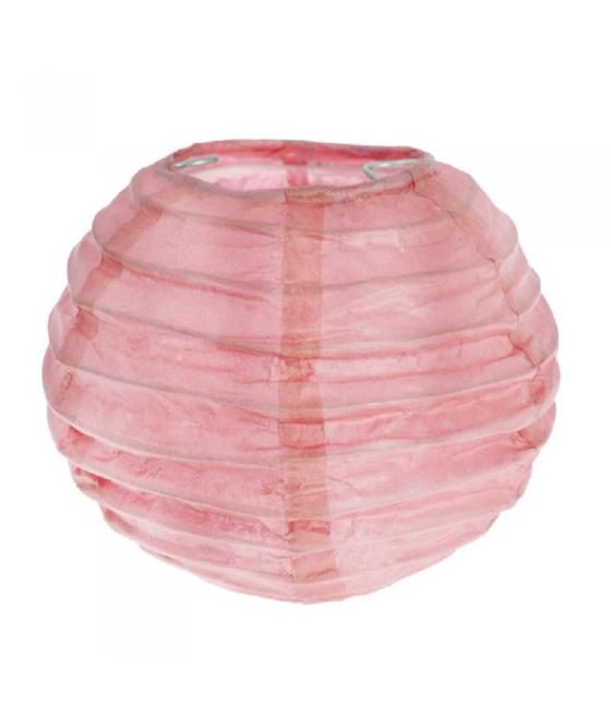  lanternes roses . cm 