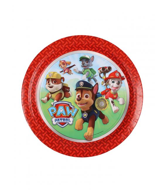 Petites Assiettes en carton Pat Patrouille™  cm