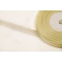 RUBAN ORGANZA IVOIRE