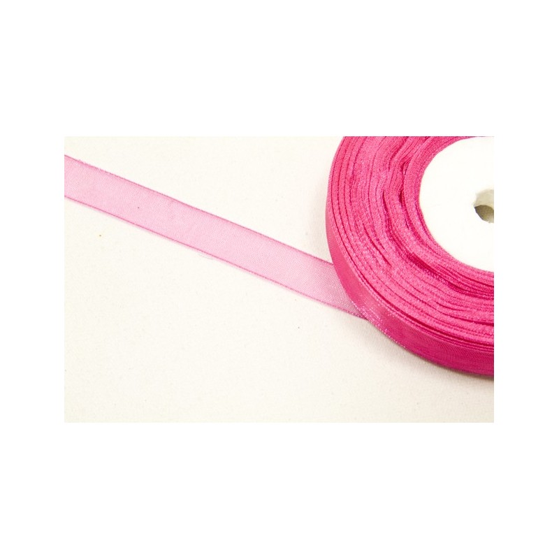 Ruban organsa fuchsia