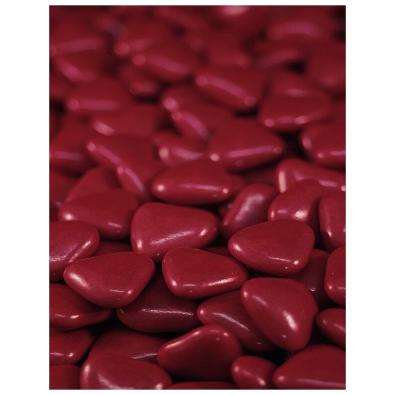 Petits coeur bordeaux 1kg