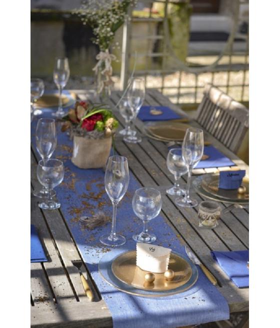 CHEMIN DE TABLE UNI CIEL 