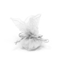 rond organza blanc