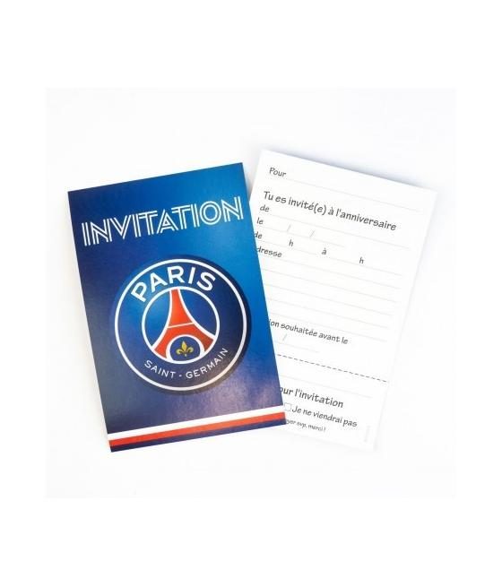 carte d'invitation PSG