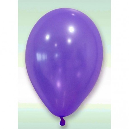Ballon nacre diam. 30 cm (x 24) Prune