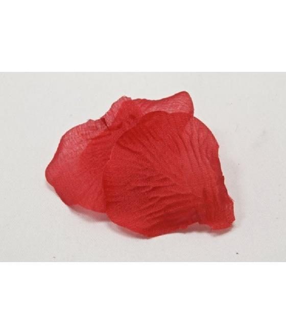 Pétales en tissus Rouge