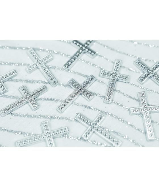 10 croix argent