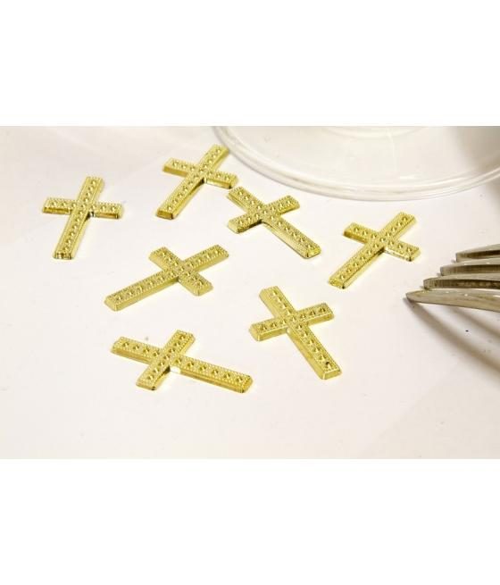 10 croix dorées