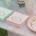 20 Serviettes baby shower