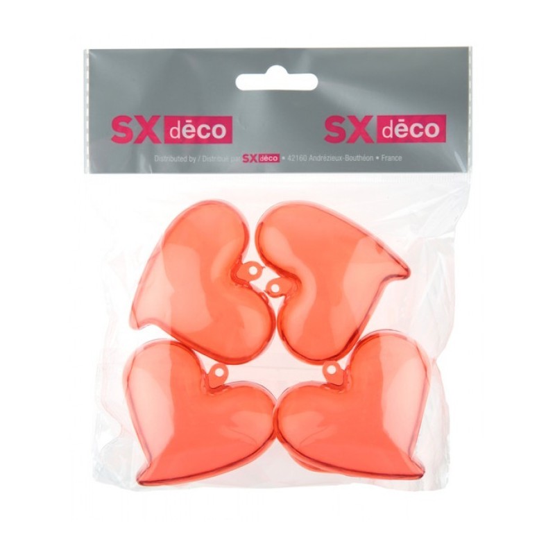 boite coeur rouge