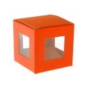 Boîte carrée Orange (Sachet de 6 pièces)