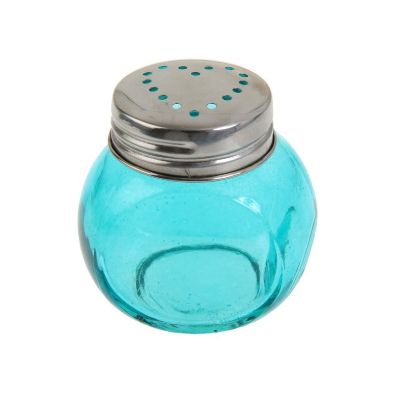 Pot rond Turquoise (Boîte de 2 pièces)