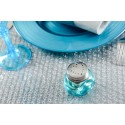 Pot rond Turquoise (Boîte de 2 pièces)