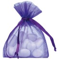 Sachet Organdi uni Violet (Sachet de 10 pièces)