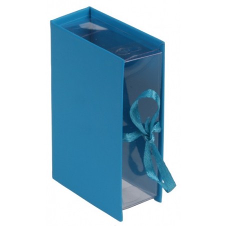 Boîte à dragées livre Turquoise (Sachet de 4 pièces)