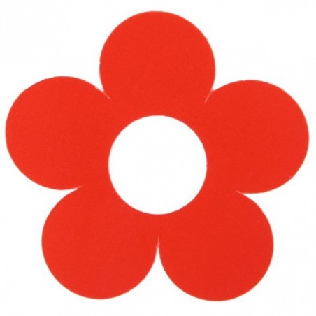 Marque-place fleur Rouge (Sachet de 10 pièces)