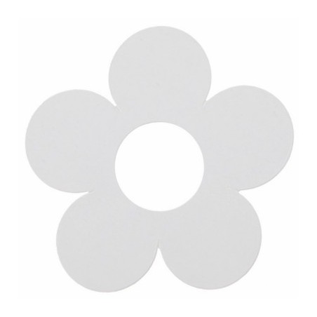 Marque-place fleur Blanc (Sachet de 10 pièces)
