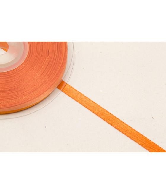 Ruban satin orange  m 