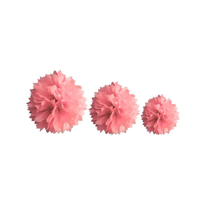 Decoration de salle en papier Rose 