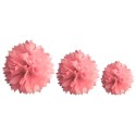 Decoration de salle en papier Rose 