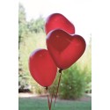 Ballon opaque en forme de coeur