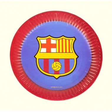 10 Assiettes FC Barcelone