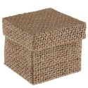 Boîte carrée naturelle Naturel (Sachet de 4 pièces)