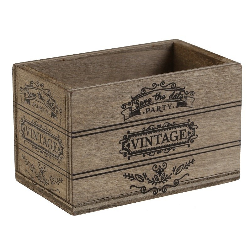 Cagette Vintage Naturel (Sachet de 2 pièces)
