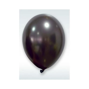 Ballon nacre diam. 30 cm (x 18) noir
