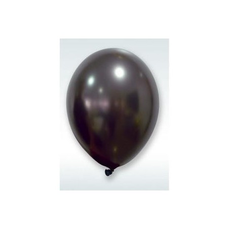 Ballon nacre diam. 30 cm (x 18) noir