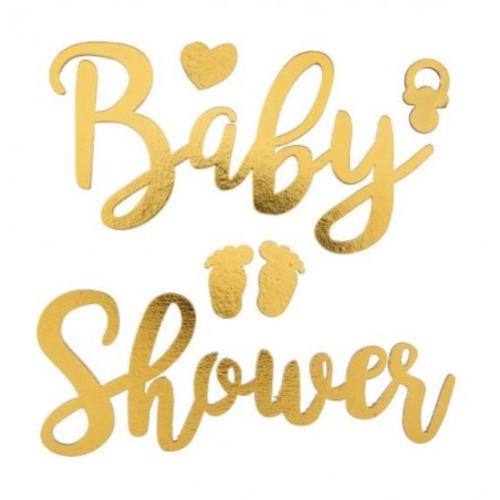 Baby shower autocollant