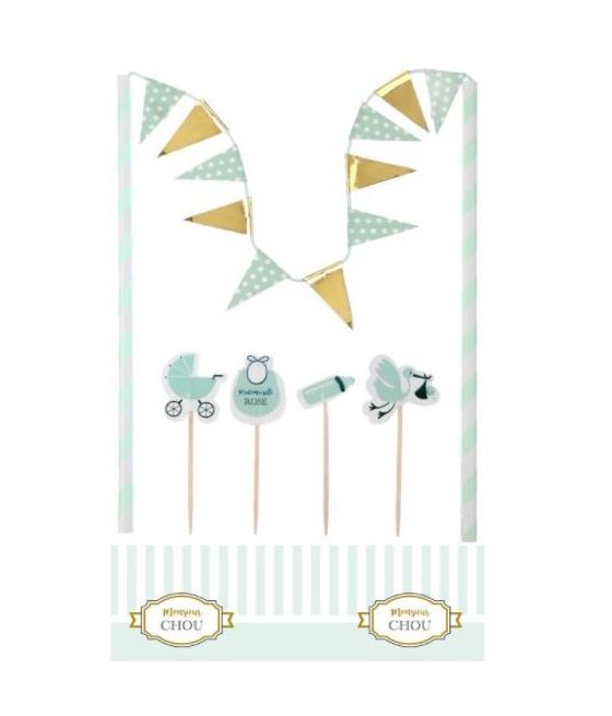 Decoration gâteau baby shower