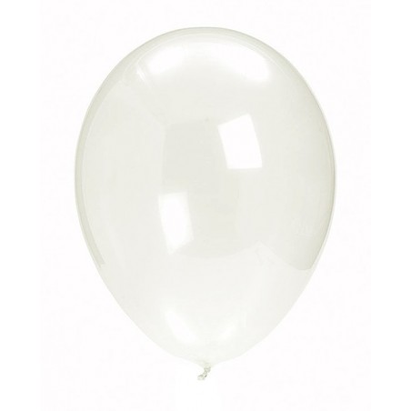 Ballon transparent diam. 27 cm (x 10)