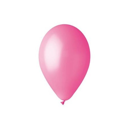 Ballon opaque diam. 25 cm (x 50) Rose