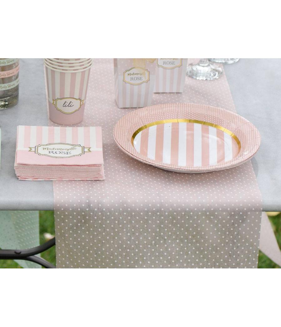 Chemin de table plumetis Chemin de table plumetis