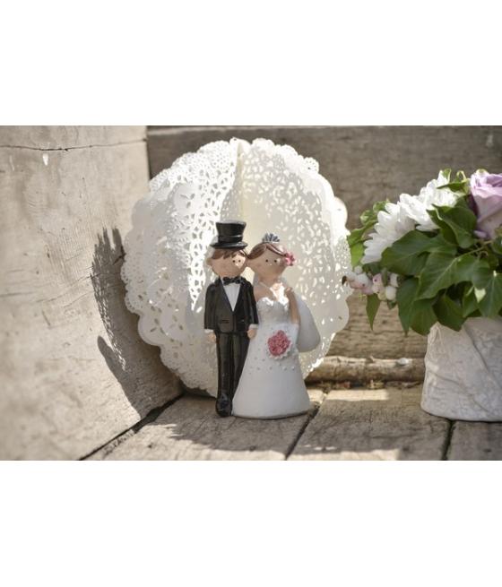 Figurine couple Mr et Mme