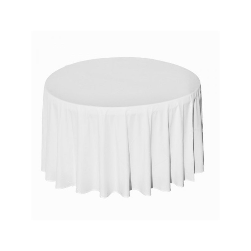 Location nappe blanche pour mariage ou réception – tissu professionnel