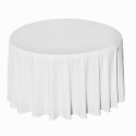 Location nappe blanche pour mariage ou réception – tissu professionnel