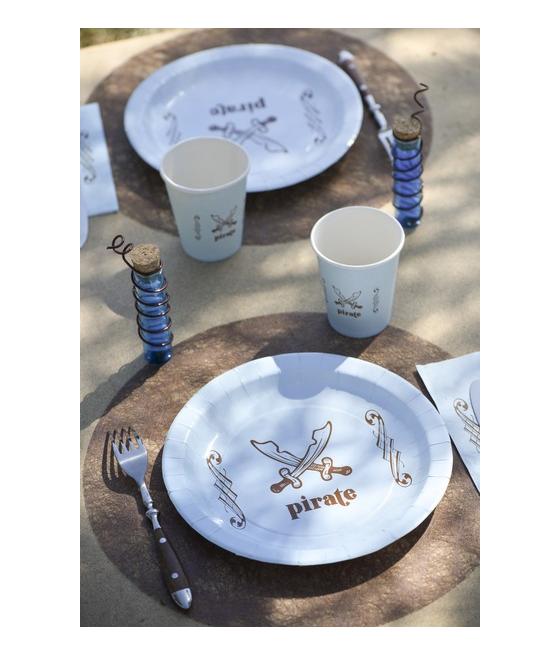 Assiettes pirate