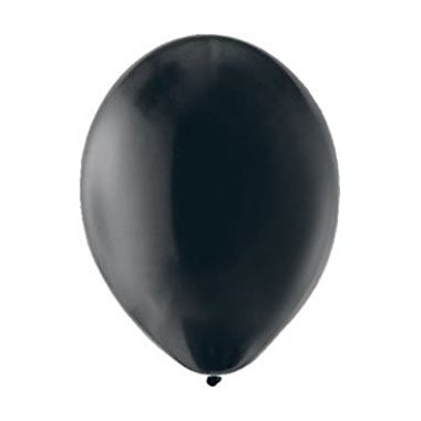 Ballon opaque diam. 25 cm (x 50) Noir